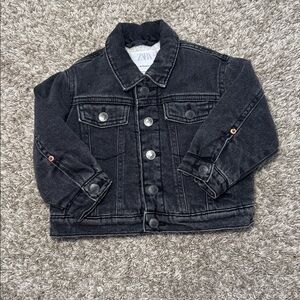 Zara Sherpa denim jacket